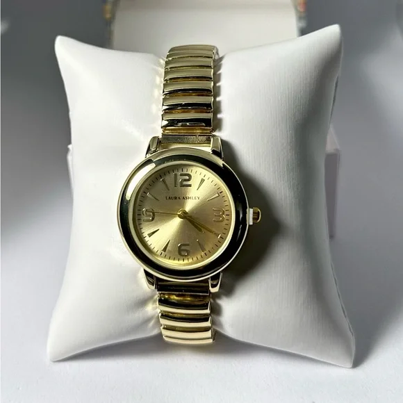 【稼働/良品】LAURA ASHLEY クオーツ ゴールド レディース Laura Ashley | Accessories | Laura Ashley Gold Stretch